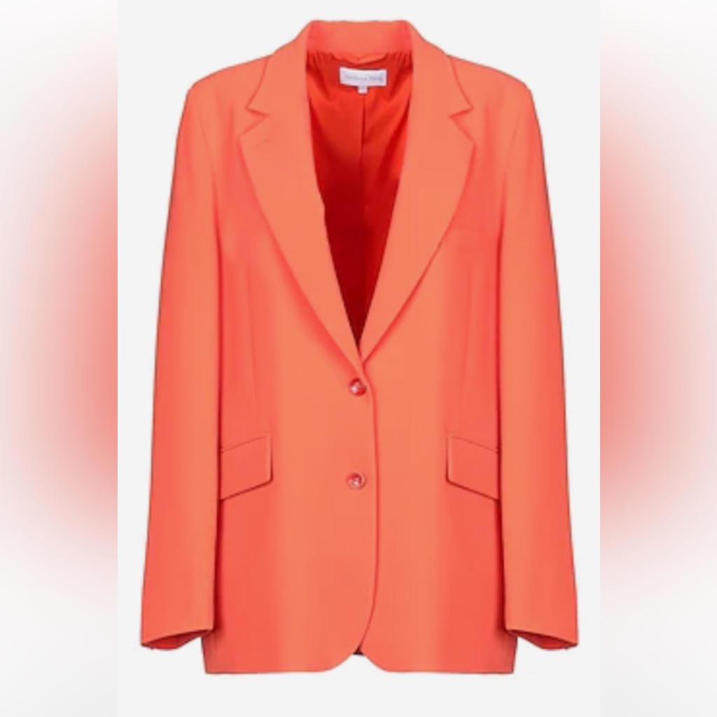 Patrizia Pepe Blazer Color Orange. Size L (44 Italian)